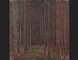 Fir Forest by Gustav Klimt
